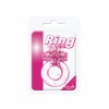 Розовое эрекционное кольцо с вибрацией Ring фото 7 — pink-kiss