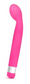 Розовый вибратор для массажа G-точки Rose Scarlet G - 17,8 см. фото 1 — pink-kiss