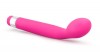 Розовый вибратор для массажа G-точки Rose Scarlet G - 17,8 см. фото 2 — pink-kiss