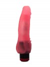 Розовый гелевый вибратор с шипами у основания - 17,8 см. фото 2 — pink-kiss