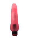 Розовый гелевый вибратор с шипами у основания - 17,8 см. фото 3 — pink-kiss