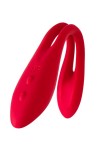 Красный многофункциональный вибратор для пар Satisfyer Elastic Joy фото 6 — pink-kiss