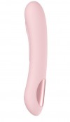 Нежно-розовый интерактивный вибратор Pearl3 - 20 см. фото 1 — pink-kiss