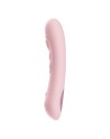 Нежно-розовый интерактивный вибратор Pearl3 - 20 см. фото 3 — pink-kiss