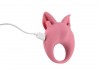 Розовое перезаряжаемое эрекционное кольцо Kitten Kiki фото 4 — pink-kiss