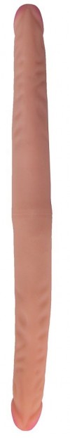 Двусторонний фаллоимитатор FORM KEEP - 42,6 см. фото 1 — pink-kiss