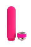 Розовый нереалистичный мини-вибратор Mastick Mini - 13 см. фото 5 — pink-kiss
