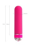 Розовый нереалистичный мини-вибратор Mastick Mini - 13 см. фото 9 — pink-kiss