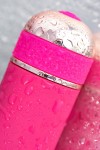Розовый нереалистичный мини-вибратор Mastick Mini - 13 см. фото 14 — pink-kiss