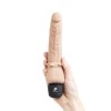 Телесный анальный вибратор 7" Slim Anal Realistic Vibrator - 20 см. фото 2 — pink-kiss