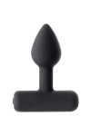 Чёрная анальная мини-вибровтулка Erotist Shaft - 7 см. фото 2 — pink-kiss