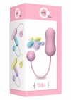 Розовое виброяйцо BIBI REMOTE EGG  фото 2 — pink-kiss