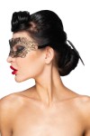Золотистая карнавальная маска "Киталфа" фото 3 — pink-kiss