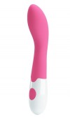 Розовый вибратор Bishop для G-стимуляции - 18,2 см. фото 1 — pink-kiss