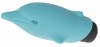 Голубой вибростимулятор-дельфин Lastic Pocket Dolphin - 7,5 см. фото 1 — pink-kiss