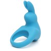 Голубое эрекционное виброкольцо Happy Rabbit Rechargeable Rabbit Cock Ring фото 1 — pink-kiss