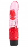 Розовый вибратор-реалистик 7 Inch Realistic Vibe - 18 см. фото 1 — pink-kiss