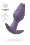 Фиоелетовый анальный стимулятор Bootie Fem - 8,5 см. фото 2 — pink-kiss