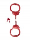 Красные стальные наручники фото 1 — pink-kiss