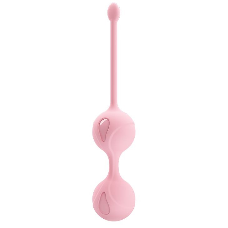 Нежно-розовые вагинальные шарики Kegel Tighten Up I фото 1 — pink-kiss