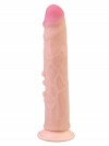 Телесный фаллоимитатор на присоске FLEX & FIX SISTEM №54 - 23 см. фото 3 — pink-kiss