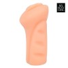 Реалистичный мастурбатор-вагина с рельефной внутренней поверхностью фото 2 — pink-kiss