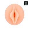 Реалистичный мастурбатор-вагина с рельефной внутренней поверхностью фото 6 — pink-kiss