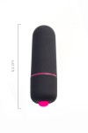 Черная вибропуля A-Toys Alli - 5,5 см. фото 7 — pink-kiss