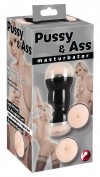 Двусторонний мастурбатор - вагина и анус  фото 4 — pink-kiss