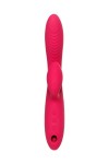 Ярко-розовый вибратор-кролик с вакуум-волновой стимуляцией Enila - 23 см. фото 3 — pink-kiss