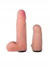 Кожаный пояс харнесс премиум класса WOMAN LONG(S) с 3 насадками фото 17 — pink-kiss