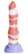Красно-белый фаллоимитатор "Лис Large" - 26 см. фото 1 — pink-kiss