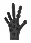 Черная стимулирующая перчатка Stimulation Glove фото 2 — pink-kiss