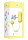 Желтое виброяйцо BIBI REMOTE EGG  фото 2 — pink-kiss