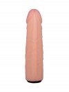 Телесная насадка на Harness с коннектором GREEN LINE - 18 см. фото 4 — pink-kiss