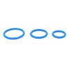 Набор из 3 синих эрекционных колец «Оки-Чпоки» фото 4 — pink-kiss