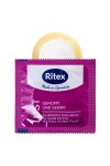 Рифленые презервативы RITEX LUST с пупырышками - 3 шт. фото 3 — pink-kiss