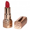 Золотистый вибратор-помада с красным мягким кончиком Hide & Play Rechargeable Lipstick фото 1 — pink-kiss