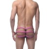 Мужские трусы-слипы с пикантной задней частью из рюшек фото 2 — pink-kiss