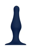 Синяя анальная пробка SILICONE PLUG LARGE - 15,6 см. фото 1 — pink-kiss