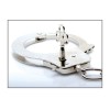 Металлические наручники Metal Handcuffs с ключиками фото 2 — pink-kiss