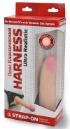 Страпон Харнесс из трусиков и насадки-фаллоса - 17,5 см. фото 2 — pink-kiss
