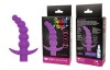 Фиолетовая вибрирующая анальная елочка Sweet Toys - 10,8 см. фото 2 — pink-kiss