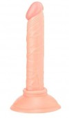 Анальный фаллоимитатор на присоске - 14 см. фото 1 — pink-kiss