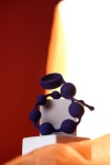 Фиолетовая силиконовая анальная цепочка Grape - 35 см. фото 6 — pink-kiss