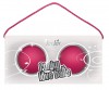 Веселые розовые вагинальные шарики Funky love balls фото 2 — pink-kiss