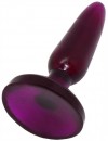 Фиолетовая анальная пробка HONEY DOLLS - 16 см. фото 3 — pink-kiss