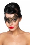 Золотистая карнавальная маска "Сириус" фото 1 — pink-kiss