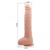 Телесный фаллоимитатор-гигант на присоске Dick - 27 см. фото 5 — pink-kiss