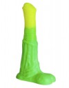 Зелёный фаллоимитатор "Пегас Large" - 26 см. фото 1 — pink-kiss